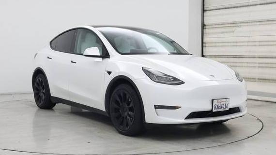 TESLA MODEL Y 2021 5YJYGDEE3MF224218 image